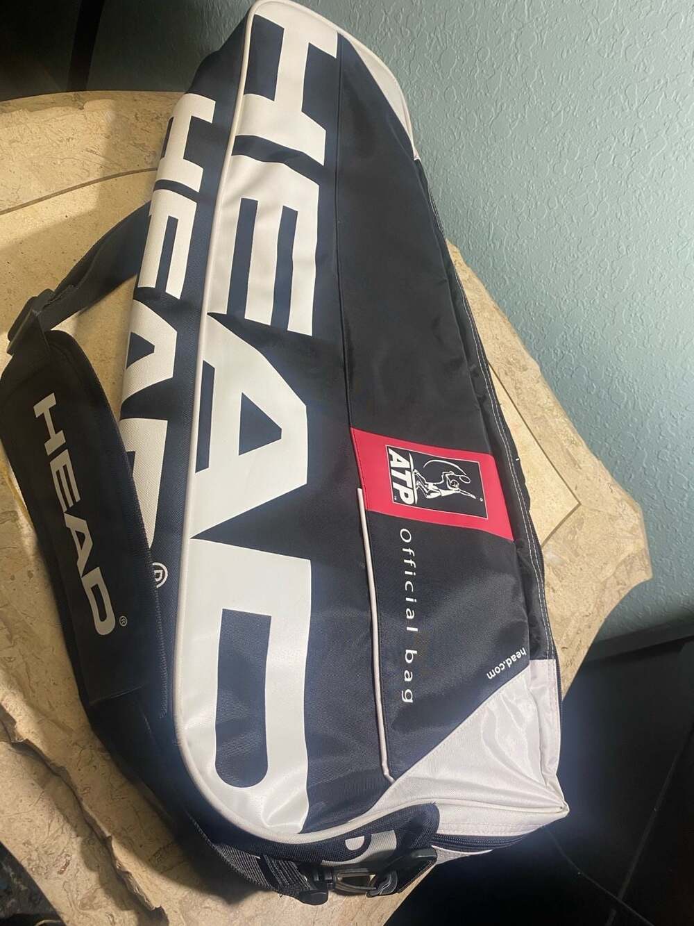 HEAD ATP Official Tennis Racket Bag 3-Racquet Carry Case